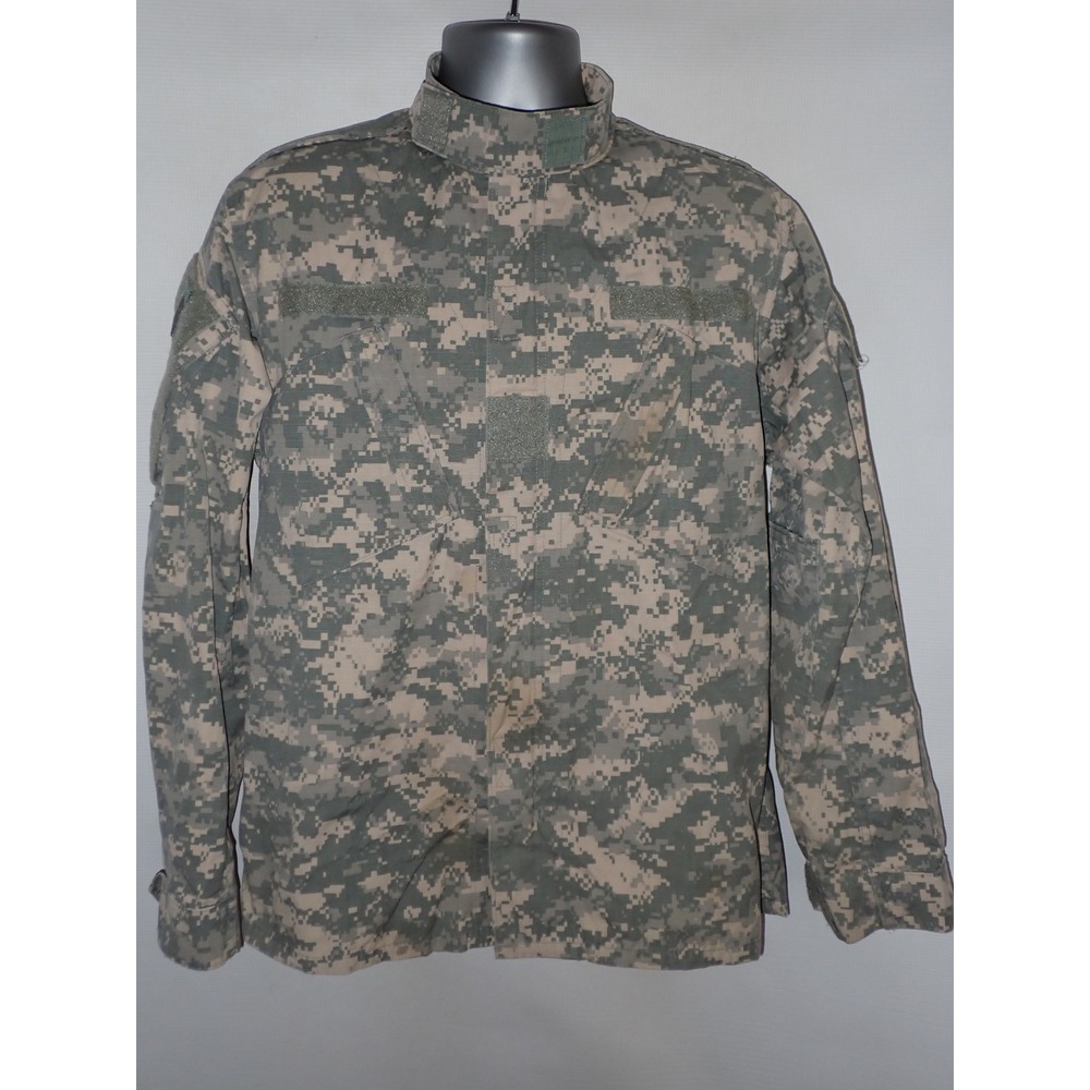 Bethel Industries Men US Army Combat Uniform ACU Digital Camo Jacket Medium Long